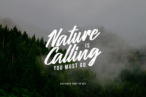 Calisher FREE Script Font