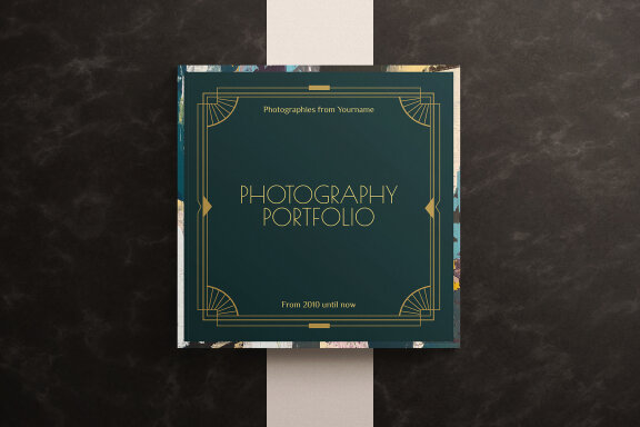 Art Deco Photo Album Template