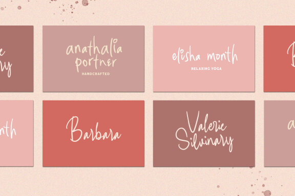Olive Wildheart - Handwritten Font 