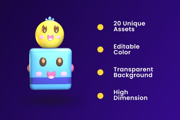 Gaming Asset 3D Icon Pack Vol 6