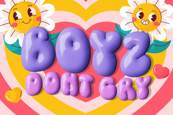 Humble Popstar - 3D Groovy Font