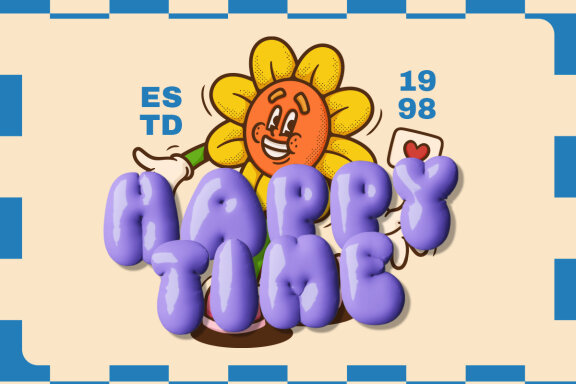 Humble Popstar - 3D Groovy Font