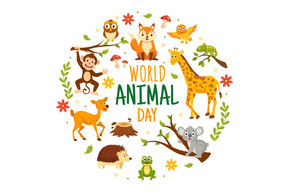 15 World Animal Day Illustration