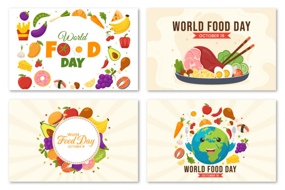 16 World Food Day FREE Illustrations