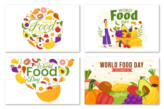 16 World Food Day FREE Illustrations
