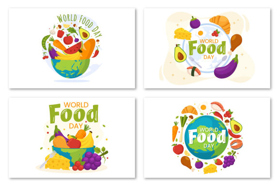 16 World Food Day FREE Illustrations