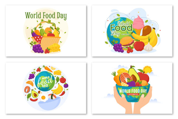 16 World Food Day FREE Illustrations