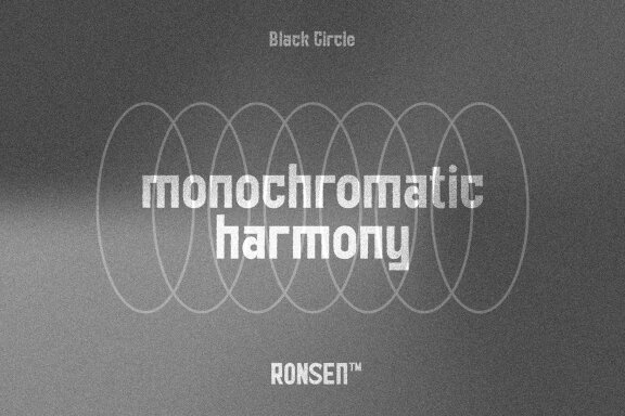 RONSEN - Monochrome Background