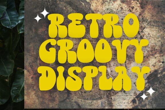 Lost Sagas - Groovy Retro Font