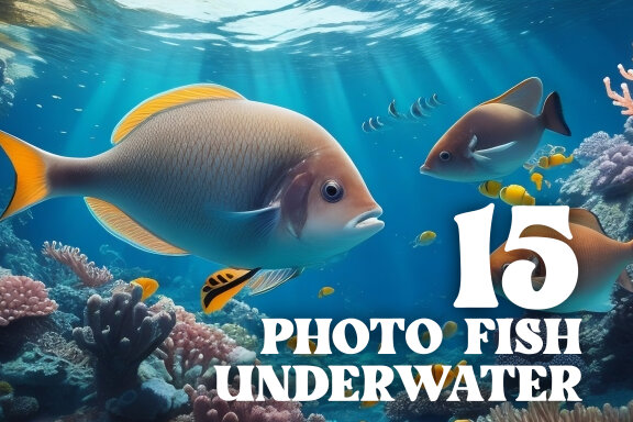 15 Fish Underwater Stock Images