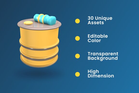Labour Day 3D Icon Pack Vol 5