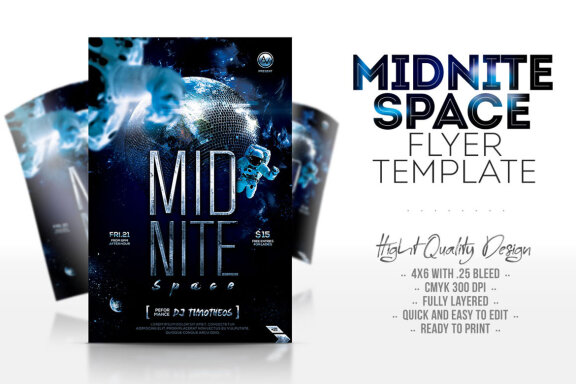 Midnite Space Flyer Template