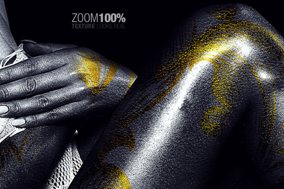 Professional Body Painting Photoshop Action