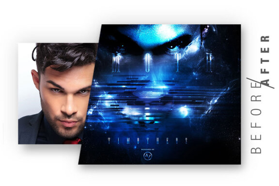 Digital Art Photo Template V1