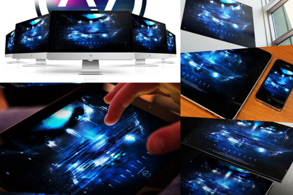 Digital Art Photo Template V1