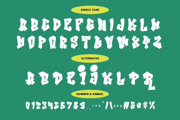 Emurica Graffiti FREE Display Font