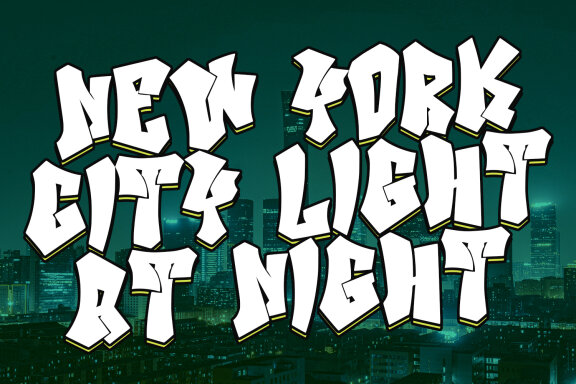 Emurica Graffiti FREE Display Font