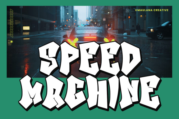 Emurica Graffiti FREE Display Font