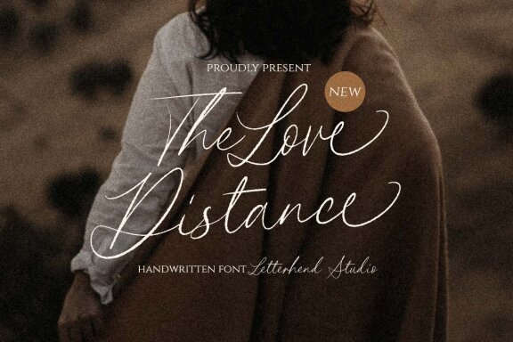 The Love Distance - Handwritten Script