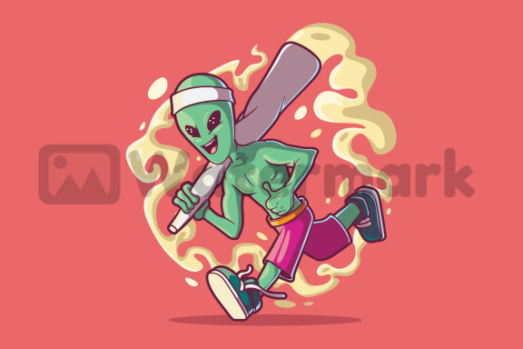 Stoned Alien!