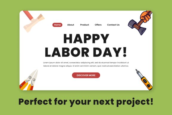 Labour Day 2D Icon Illustration Set Vol 4