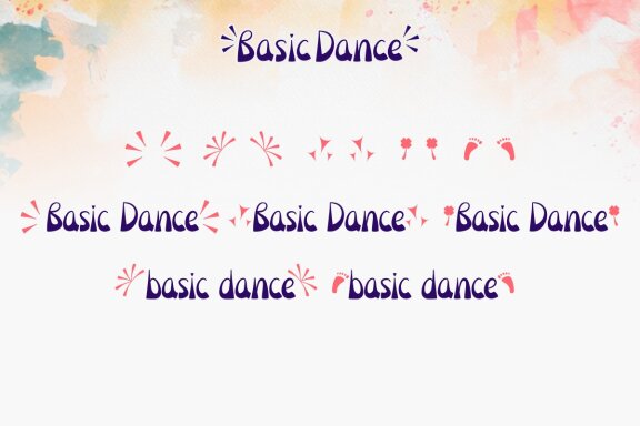 Basic Dance FREE Display Font