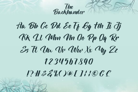 The Backhander