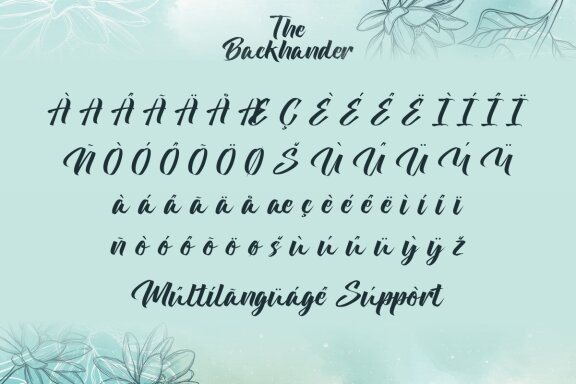 The Backhander