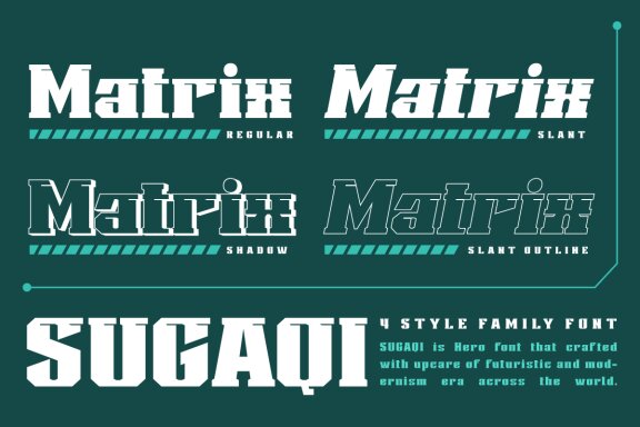 Sugaqi | Display Hero Font