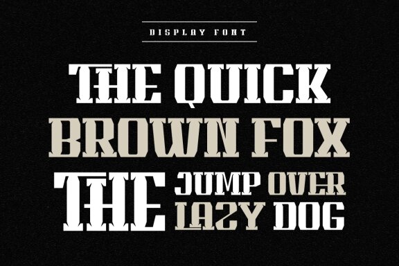 Marithan | Display Hero Font