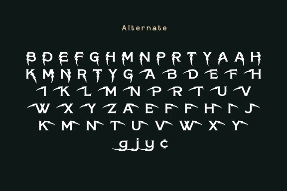 Buroek | Display Hero Font