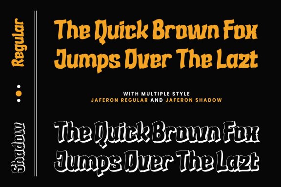Jaferon | Display Hero Font