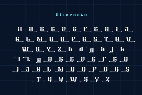 Selauk | Futuristic Font