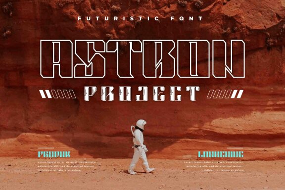 Selauk | Futuristic Font