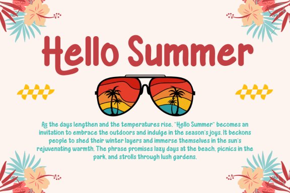 HAYASI | Summer San Serif Display
