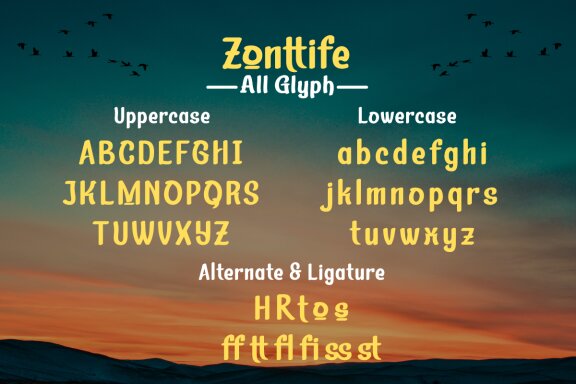 Zonttife | Summer San Serif Display