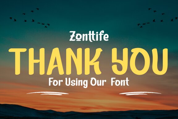 Zonttife | Summer San Serif Display