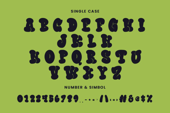 Bigzo Hams Graffiti Bubble Font