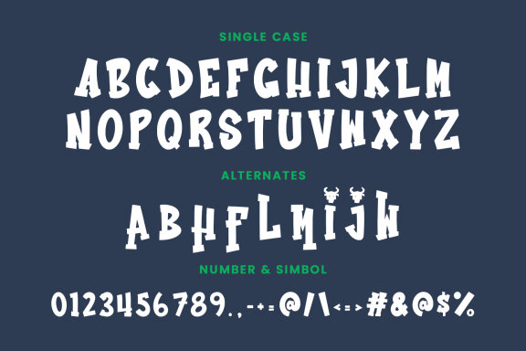 Bullzy Playful Display Font