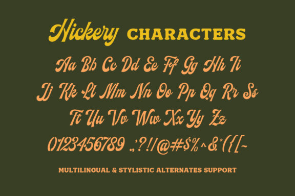 Hickery Script