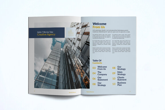 Company Profile FREE Template