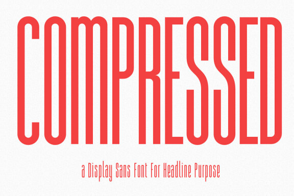 Kyosta Compressed Sans Font