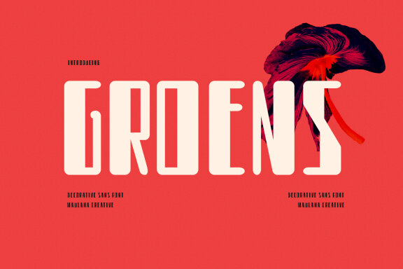 Groens Sans Display FREE Font