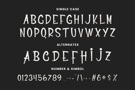 Confringo Halloween Display Font