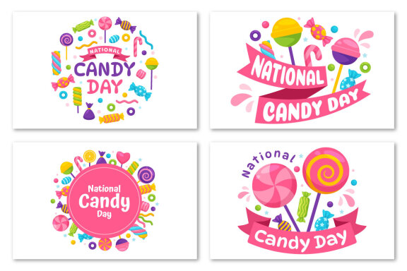 12 National Candy Day Illustration