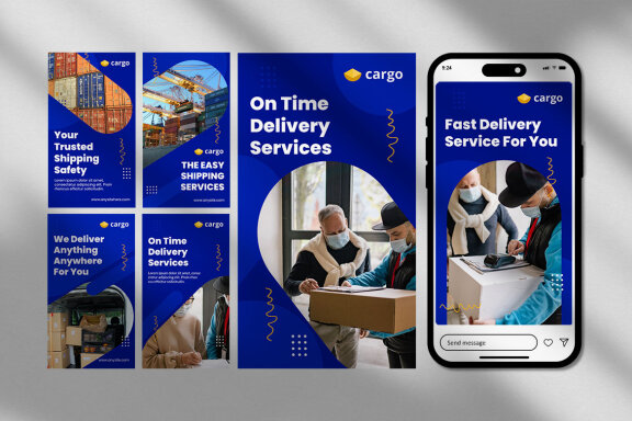 Delivery Instagram Story Template