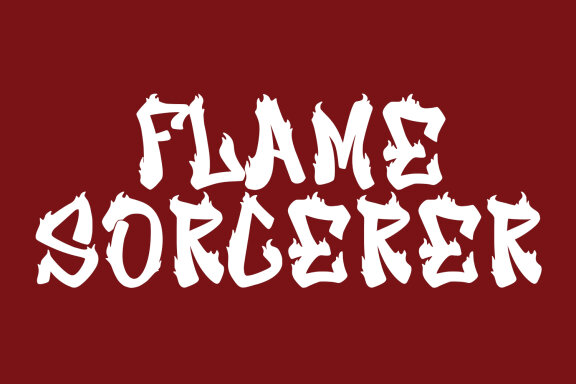 Wendor Misra Fire Display Font