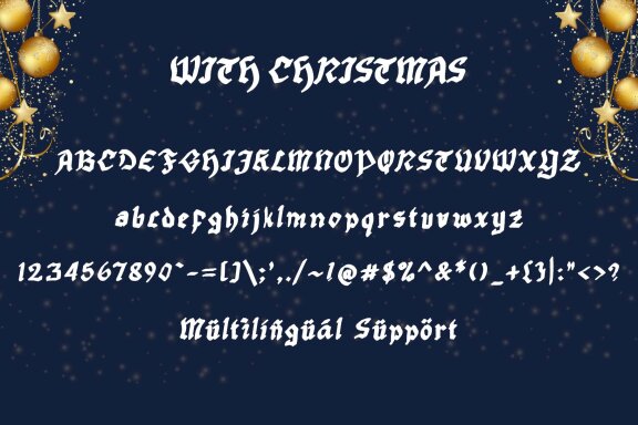With Christmas