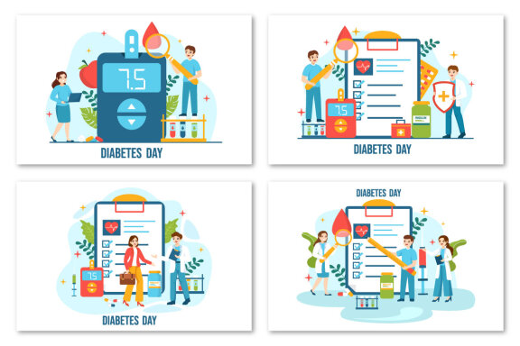 10 World Diabetes Day Illustration