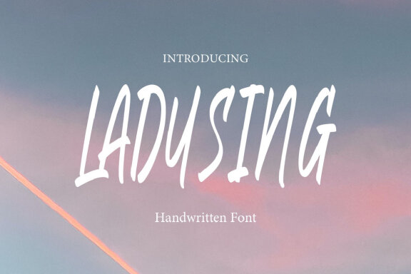 Ladusing font